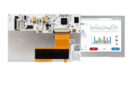 Riverdi RVT43HLBNWN00 TFT TFT LCD Display, 4.3in, 480 x 272pixels
