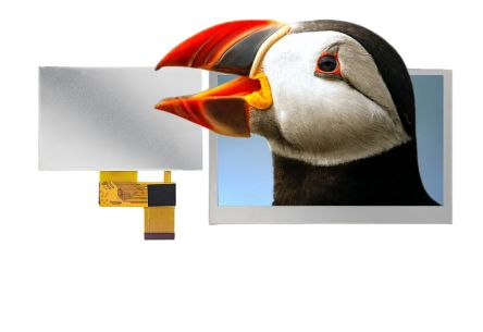 Riverdi RVT43HLTNWN00 TFT TFT LCD Display, 4.3in, 480 x 272pixels