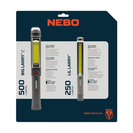 Nebo LED Pocket LED Torch Black 500 lumens, 197 mm