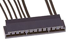 Molex 1728 Series Vertical Edge Connector, Edge Mount, 8-Contacts, 3.96mm Pitch