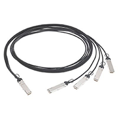 Molex 7476, 3m QSFP+ to Male SFP Male, Shielded Shielded, Terminated