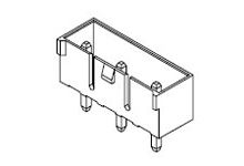 Molex 35328 Series Vertical PCB Mount PCB Header, 2 Contact(s), 7.92mm Pitch, 1 Row(s), Shrouded