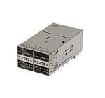 Molex zQSFP+ I/O Connector Receptacle 4-Port 152-Position, 171722-2002