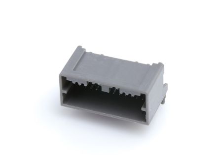Molex, 34826 Header HDR Grey PCB Mount 20 Way, Through Hole Termination 34826-0202
