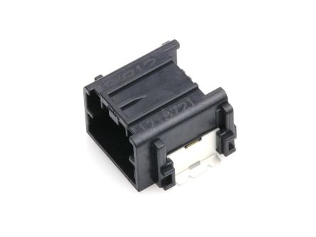 Molex, 34912 Header HDR Black PCB Mount 4 Way, Surface Mount Termination 34912-8040