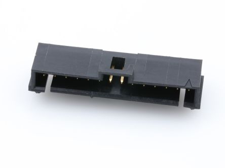 Molex 70634 Series Right Angle Surface Mount PCB Header Pin, 4 Contact(s), 2.54mm Pitch, 1 Row(s), Shrouded