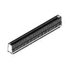 Molex 1706 Series Vertical Edge Connector, Edge Mount, 294-Contacts, 0.8mm Pitch, Through Hole Termination