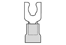 Molex 19115 Insulated Male Spade Connector, Spade