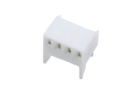 Molex 4455 Series Right Angled Through Hole PCB Header, 4 Contact(s), 2.54mm Pitch, 1 Row(s), Unshrouded