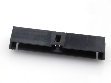 Molex 70634 Series Right Angled Surface Mount PCB Header, 20 Contact(s), 2.54mm Pitch, 1 Row(s), Shrouded