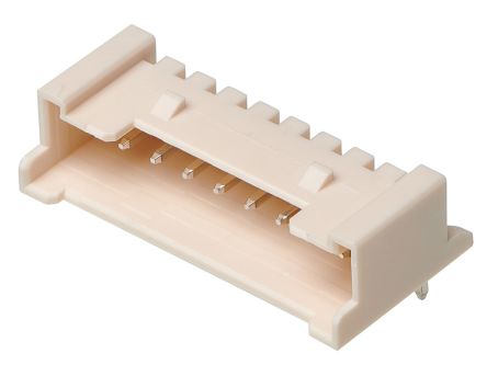 Molex 35363 Series Right Angle Through Hole PCB Header Pin, 12 Contact(s), 2mm Pitch, 1 Row(s), Shrouded