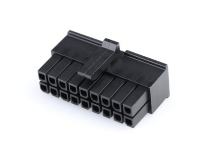 Molex, 43025 Receptacle Connector Housing, 3mm Pitch, 18 Way, 2 Row