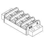 Molex Terminal Strip, 4 Contact, 0.348mm Pitch, 2 Row