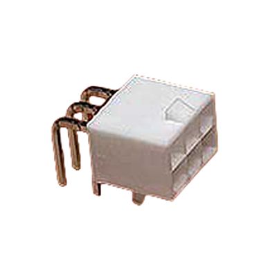 Molex 5569 Series Right Angle PCB Mount PCB Header, 4 Contact(s), 4.2mm Pitch, 2 Row(s), Shrouded