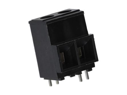 Molex 39700 Series PCB Terminal Block, 2-Contact, 10.16mm Pitch, PCB Mount, 1-Row, Through Hole Termination