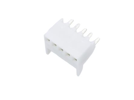 Molex 4455 Series Vertical PCB Mount PCB Header, 5 Contact(s), 2.54mm Pitch, 1 Row(s), Shrouded