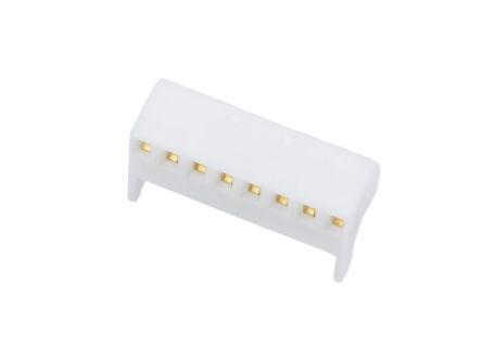 Molex 4455 Series Right Angle Through Hole PCB Header, 8 Contact(s), 2.54mm Pitch, 1 Row(s), Shrouded