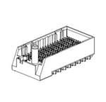 Molex 1.35mm Pitch Connector Backplane Connector, HDR, Vertical, 18 Column, 12 Row, 216 Way, 170335