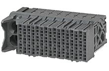 Molex 1.35mm Pitch Connector Backplane Connector, Receptacle, Right Angle, 16 Column, 9 Row, 144 Way, 170530