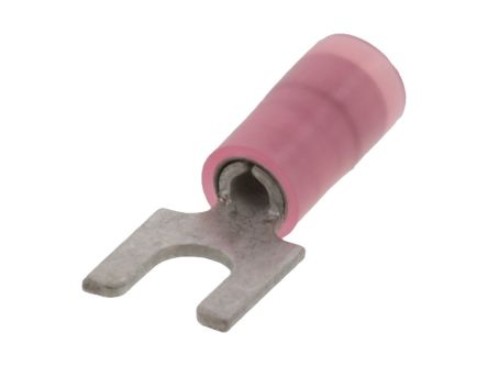 Molex 19139 Pink Insulated Male Spade Connector, Spade Block