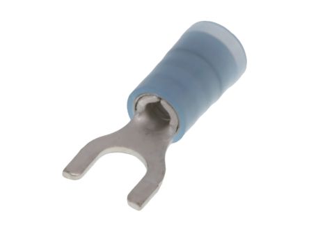 Molex 19198 Blue Insulated Male Spade Connector, Spade