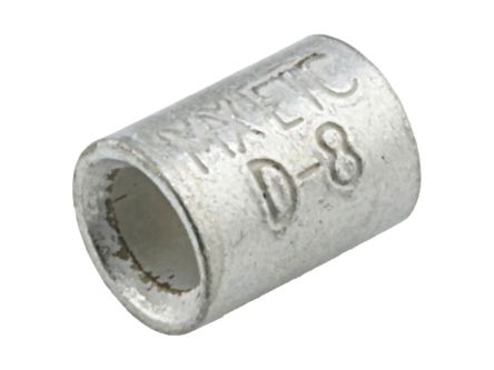 Molex, 19205 Parallel Splice Connector, Silver, Uninsulated, Tin 8 AWG
