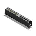 Molex 1512 Series Vertical Edge Connector, Edge Mount, 118-Contacts, 0.8mm Pitch, Surface Mount Termination