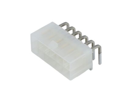 Molex 5569 Series Right Angle PCB Mount PCB Header, 12 Contact(s), 4.2mm Pitch, 2 Row(s), Shrouded