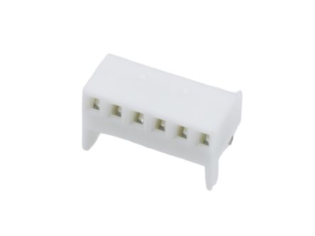 Molex 4455 Series Right Angle PCB Mount PCB Header, 6 Contact(s), 2.54mm Pitch, 1 Row(s), Unshrouded