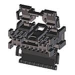 Molex, 34824 Connector Housing Receptacle Black Cable Mount 16 Way, Crimp Termination 34824-0160