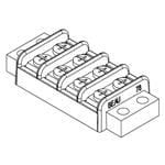 Molex Terminal Strip, 4 Contact, 0.438mm Pitch, 2 Row