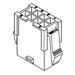Molex, 5559 Plug Connector Housing, 4.2mm Pitch, 2 Way, 2 Row