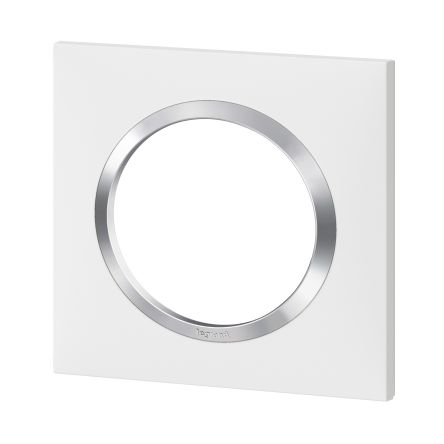 Legrand White 1 Gang Cover Plate Plastic Faceplates & Mounting Plates