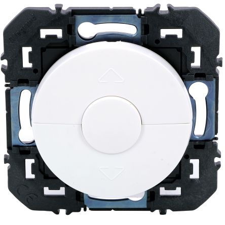 Legrand Black Blind & Roller Control Switch, 6000 Series