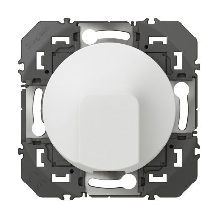 Legrand White Push Button Light Switch, 1 Gang, 6003