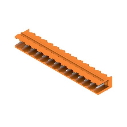 Weidmüller 1146990000 Series Straight Plug-In PCB Socket, 14-Contact, 1-Row, 5.08mm Pitch, Solder Termination
