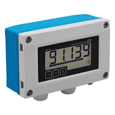 Endress+Hauser RIA15 LCD Process Indicator for 4 → 20 mA, HART, 96mm x 48mm