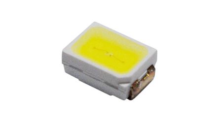 RND 3.2 V White LED PLCC 2 Through Hole, 135-00238