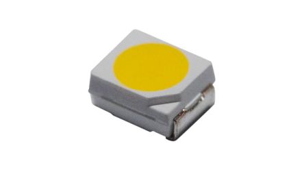 RND 3.2 V White LED PLCC 2 Through Hole, 135-00241