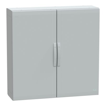 Schneider Electric Thalassa PLA Systemschrank IP65, Aus PET Grau, 2 Türen, 1000 X 1000 X 320mm