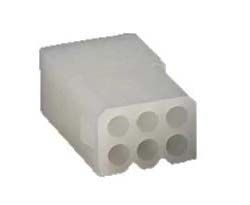 Molex, 150179 Backplane Connector Panel Mount Socket, 6, Crimp Termination, 11.5A, 250 V