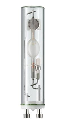 Philips Lighting Lampada Agli Alogenuri Metallici A Candela 20 W, 3000K, GU6.5, Bulbo Trasparente, 1800 Lm, Durata