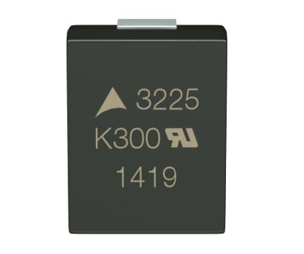 EPCOS Varistor, 95pF, 220V, 140V, Keramik / 360A, 400A Max., 1210 (3225M) Gehäuse, 8 X 6.3 X 3.2mm, L. 8mm