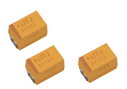 KYOCERA AVX TPM Kondensator, Elektrolyt, 330μF, 10V Dc SMD, 4.4mm, ±10%, Gehäuse 2917, +125°C