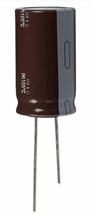 CHEMI-CON KXG, THT Elektrolyt Kondensator 22μF ±20% / 200V Dc, Ø 10.5mm X 21.5mm, Bis 105°C