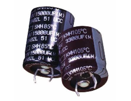 Nippon Chemi-Con KMH Snap-In Elektrolyt Kondensator 33000μF ±20% / 10V Dc, Ø 26.4mm X 45mm, Bis 105°C