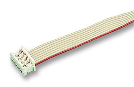 Molex Picoflex Series Ribbon Cable, 8-Way, 1.27mm Pitch, 0.15m Length, Picoflex IDC To Picoflex IDC