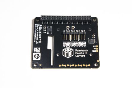 Pimoroni Schwenk-Neige-HAT-Servo-Zusatzplatine Raspberry Pi Sensoren