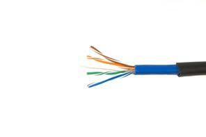 Alpha Wire 74008 Ethernetkabel Cat.5e, 152m, Schwarz Verlegekabel U/UTP, Aussen ø 0.29mm, PVC