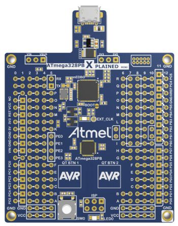 Microchip Kit Di Valutazione Xplained Mini, CPU ATmega328